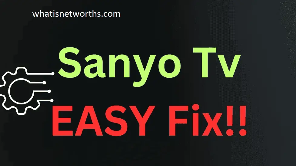 Sanyo TV Not Turn On