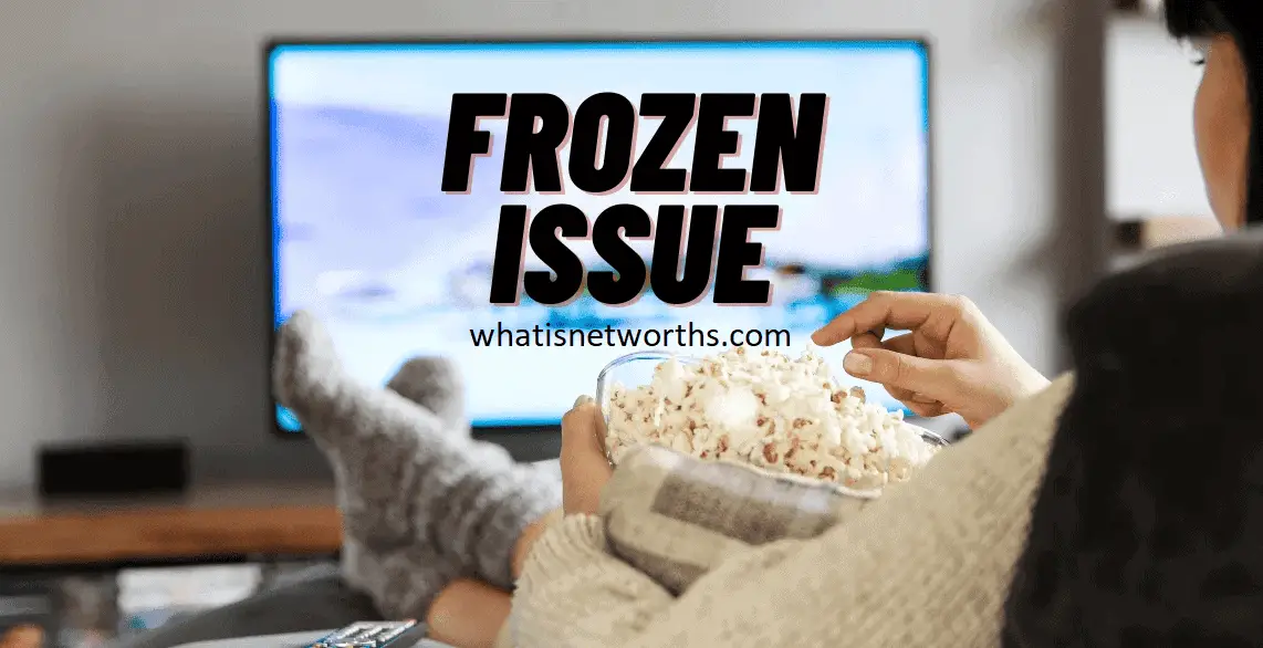how to fix frozen tv issue